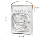 Portable 3-in-1 Air Cooler Fan – Mini AC for Room, Office & Car | Fast Cooling + Humidifier | Ships from USA 🇺🇸 | TikTok & Amazon Hot Seller!