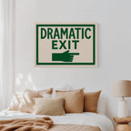 Dramatic Exit (Stage Left)