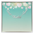 Personalized jewelry. Carry your loved ones with you, where ever you go!