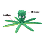 Interactive Bite-resistant Plush Octopus Pet Toy