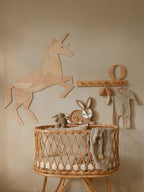 Wooden Wall Decoration - Horse/Unicorn