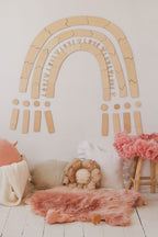Wooden Wall Decoration - Rainbow